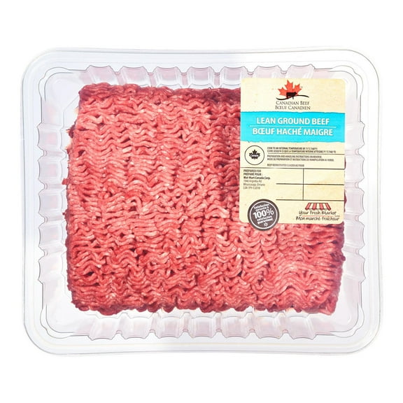 Lean Ground Beef, Your Fresh Market, 1 Tray, 1.25 - 1.55 KG