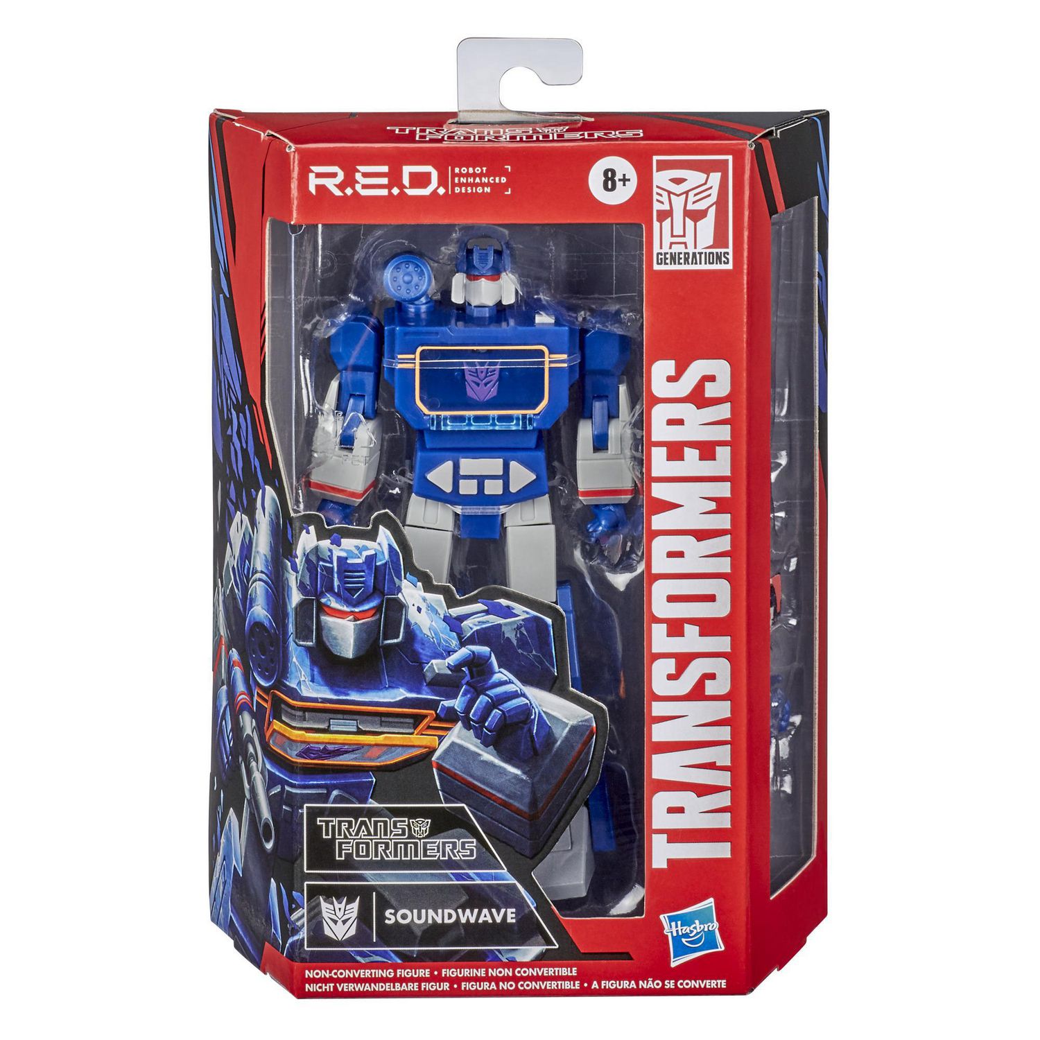 Soundwave Robot Enhanced Design Transformers R.E.D. 