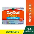 thumbnail image 1 of Médicament DayQuil COMPLETE contre le rhume et la grippe, 1 of 8
