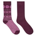 thumbnail image 1 of Athletic Works Women's Crew Socks 2-Pack, 1 of 1