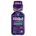 thumbnail image 1 of Vicks ZzzQuil Nighttime Sleep Aid Liquid, Warming Berry, 1 of 4