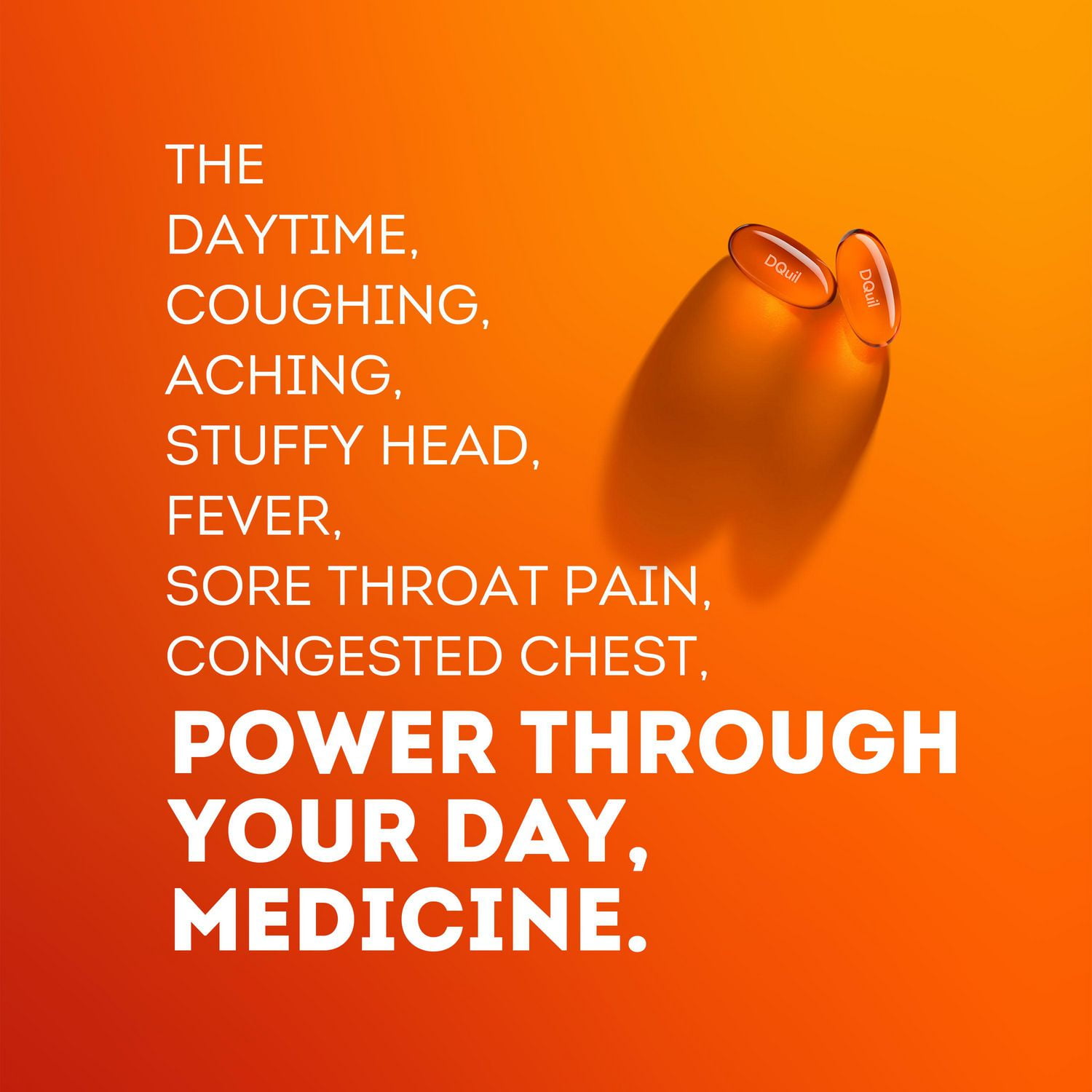 Vicks DayQuil and NyQuil COMPLETE Cold, Flu and Congestion Medicine, Relieves Cough, Sore Throat Pain, Fever, Runny Nose, Congestion, 24 LiquiCaps