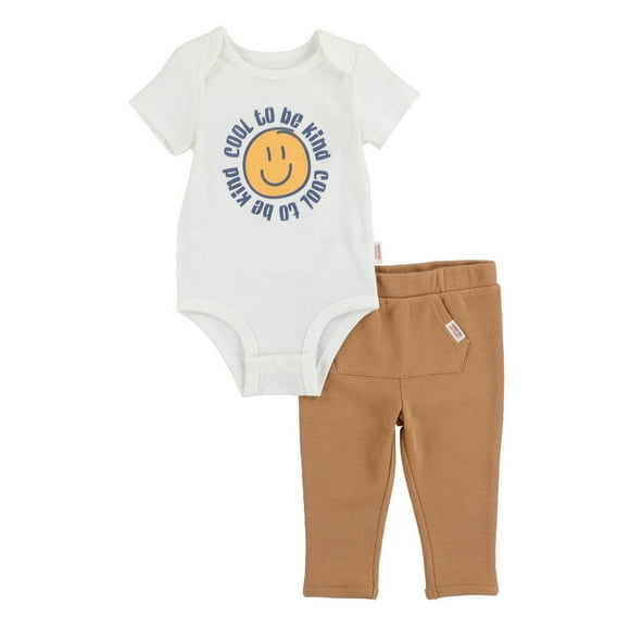 Signature by Levi Strauss & Co. Unisex Bodysuit & Pant Set