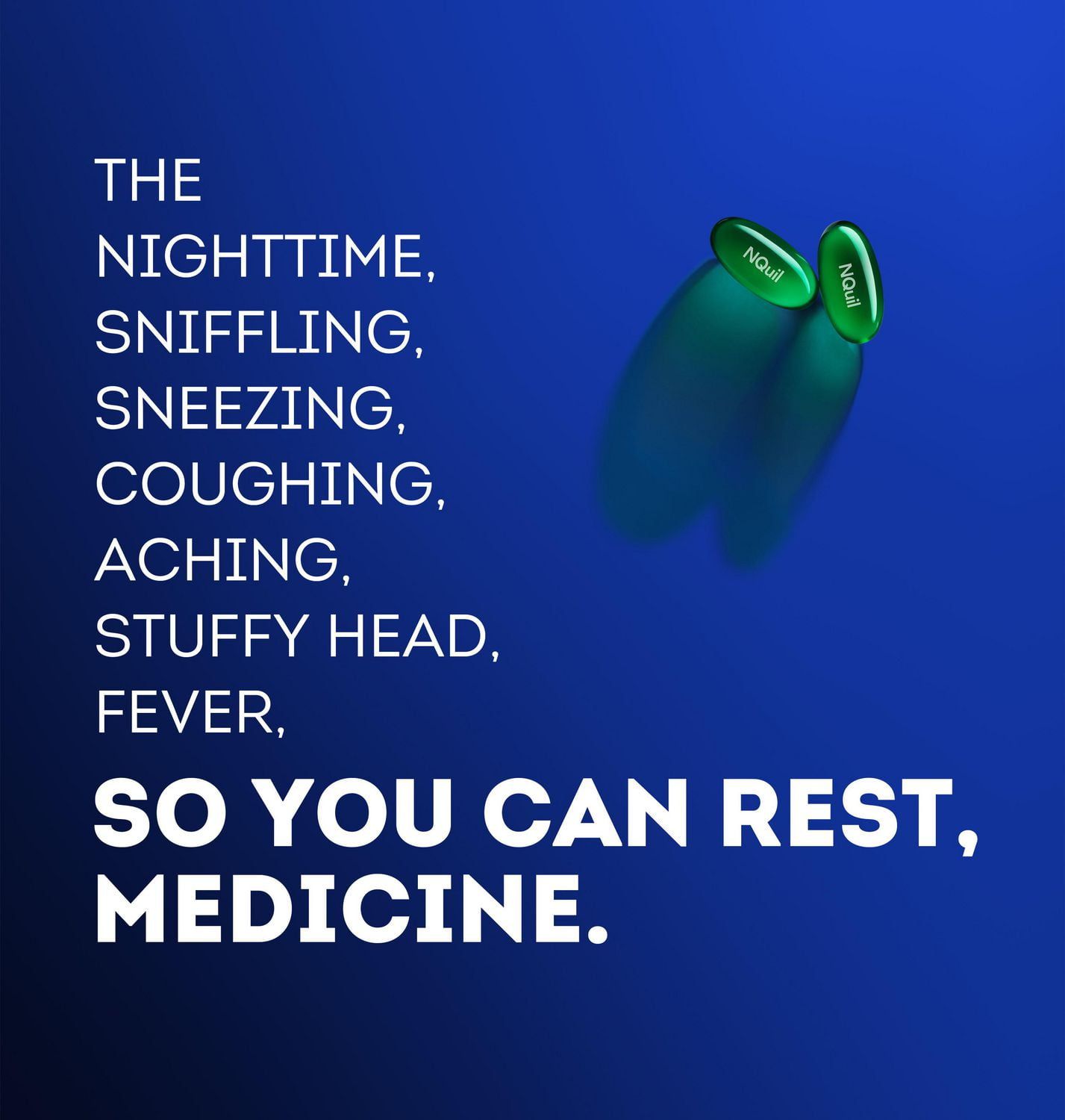 Vicks DayQuil and NyQuil COMPLETE Cold, Flu and Congestion Medicine, Relieves Cough, Sore Throat Pain, Fever, Runny Nose, Congestion, 24 LiquiCaps