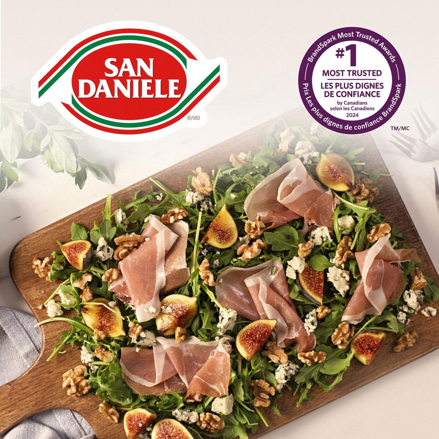 Prosciutto San Daniele, jambon en tranches et salaisonné à sec, en format familial 200g