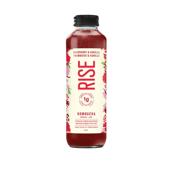 RISE Raspberry & Vanilla, 414mL