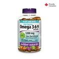 thumbnail image 1 of Webber Naturals® Omega 3-6-9 High Potency<br>1200 mg · Fish, Flax & Borage, 1 of 10