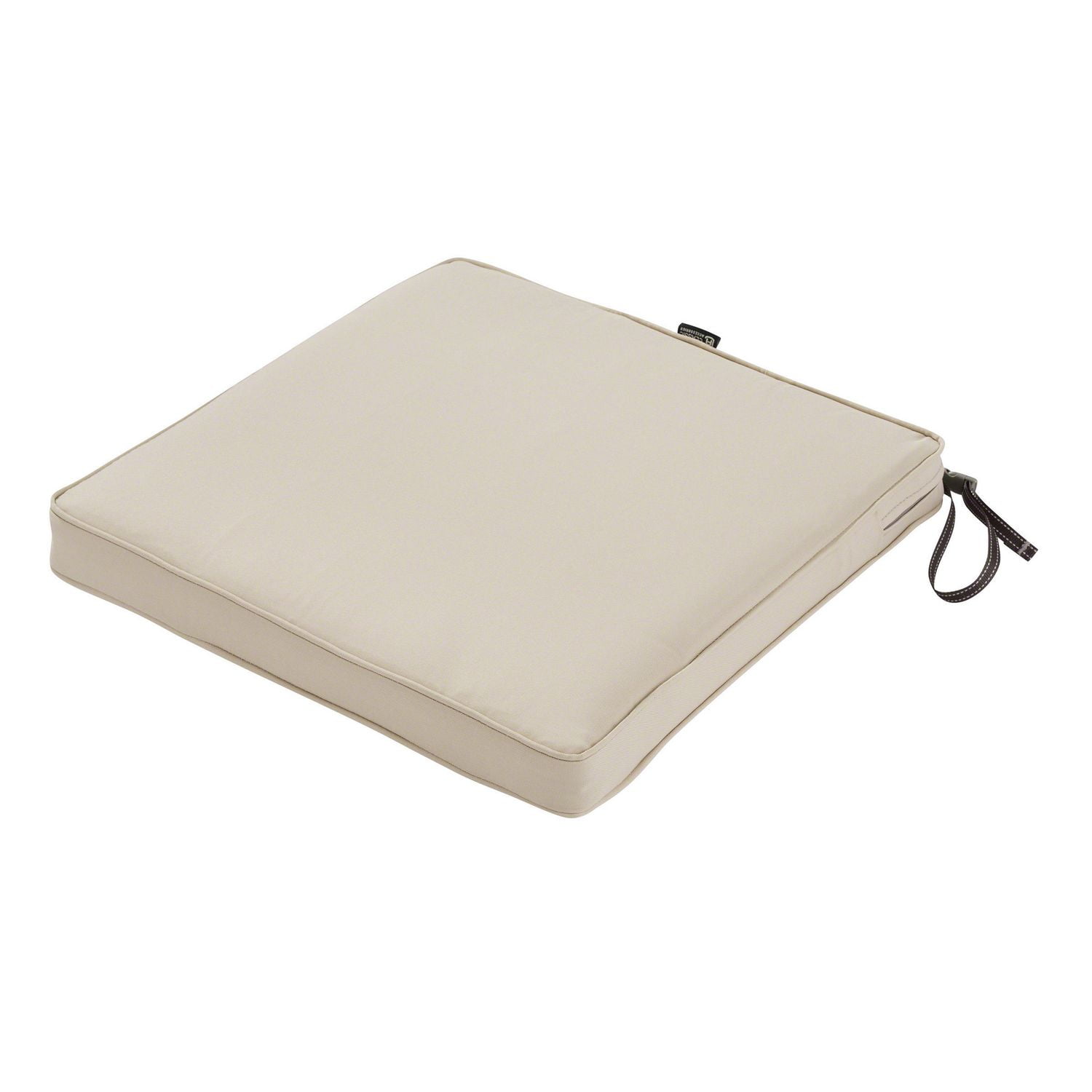 Classic Accessories Montlake FadeSafe Square Patio Dining Seat Cushion