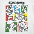 thumbnail image 2 of Super Mario Ladies Super Mario Neon Boxes Juniors Short Sleeve Crew Tee, 2 of 3