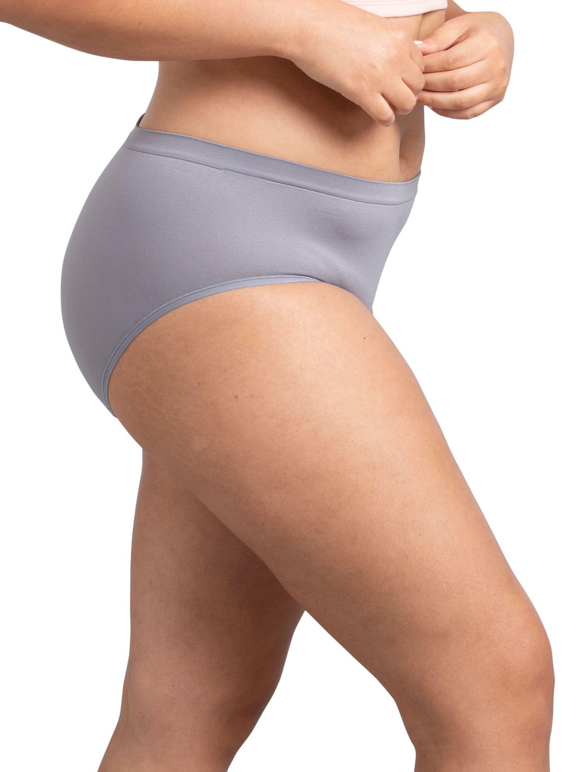 Fruit of the Loom 360 Stretch Seamless Low-Rise Brief Panty, 4