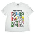 thumbnail image 1 of Super Mario Ladies Super Mario Neon Boxes Juniors Short Sleeve Crew Tee, 1 of 3