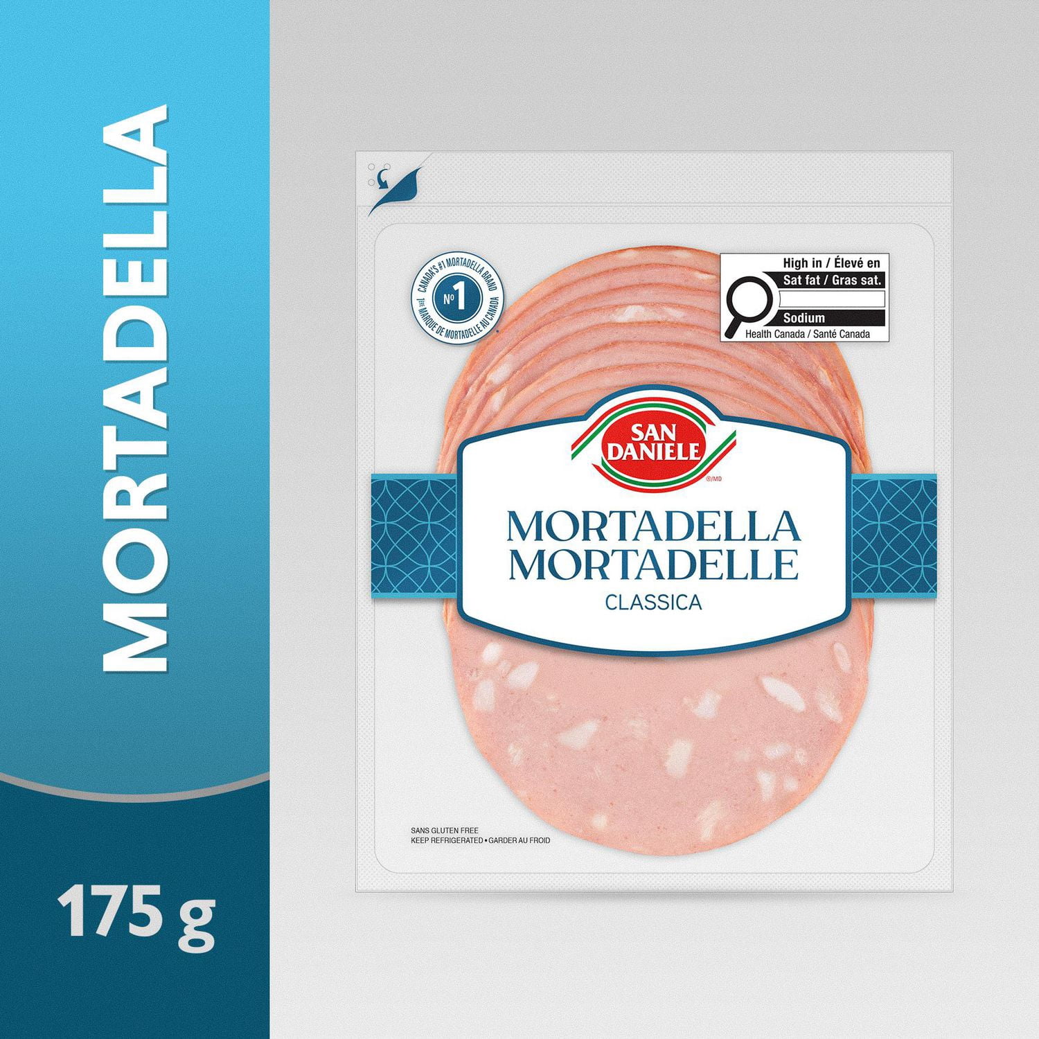 Mortadelle San Daniele®, Classica, charcuterie tranchée 175g
