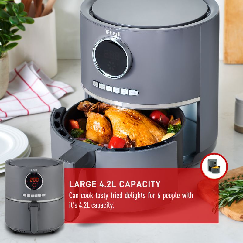 T fal Ultra Air Fryer 4.2L Digital EY111B50 4.2L Walmart