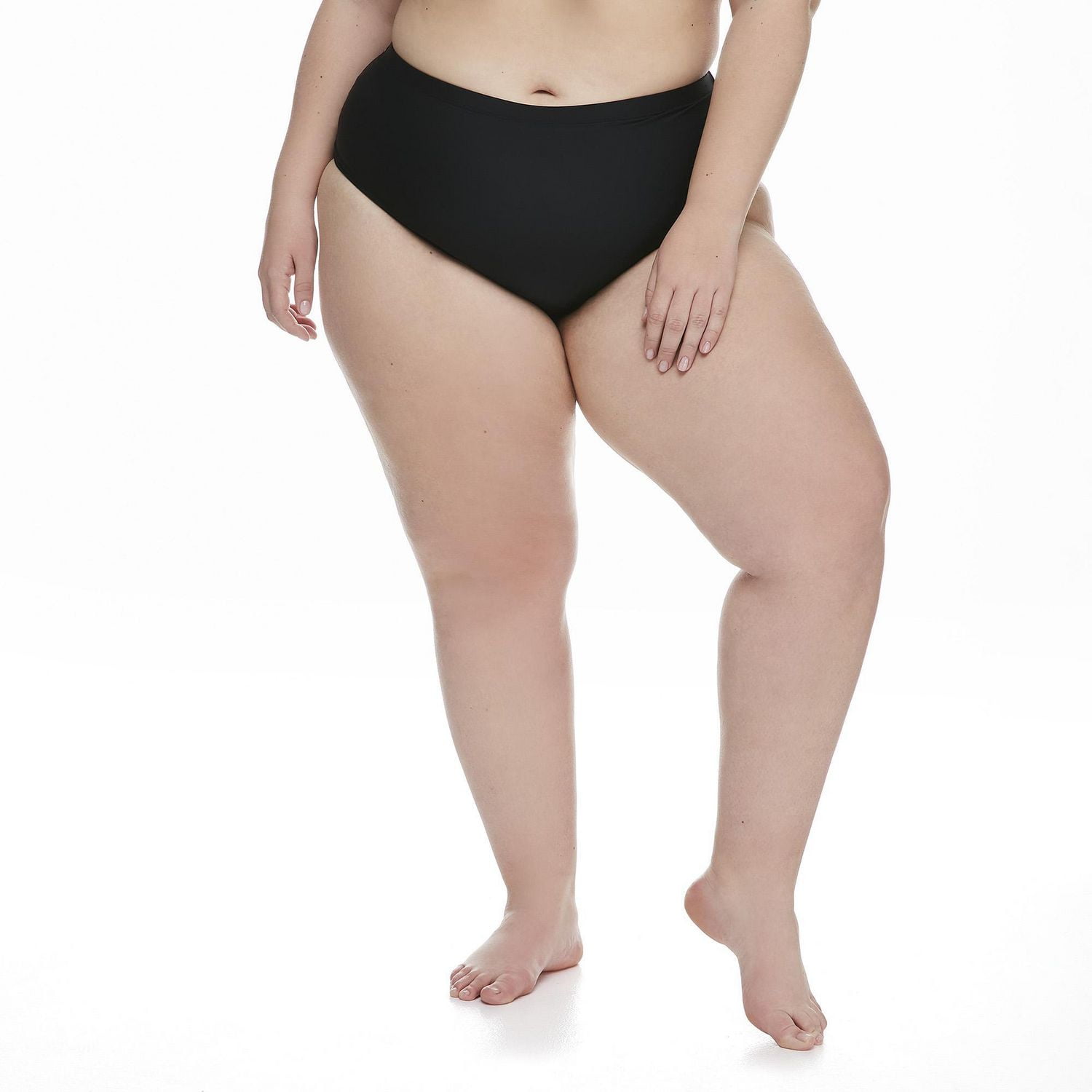 George Plus Women's Hipster Scoop Swim Bottom