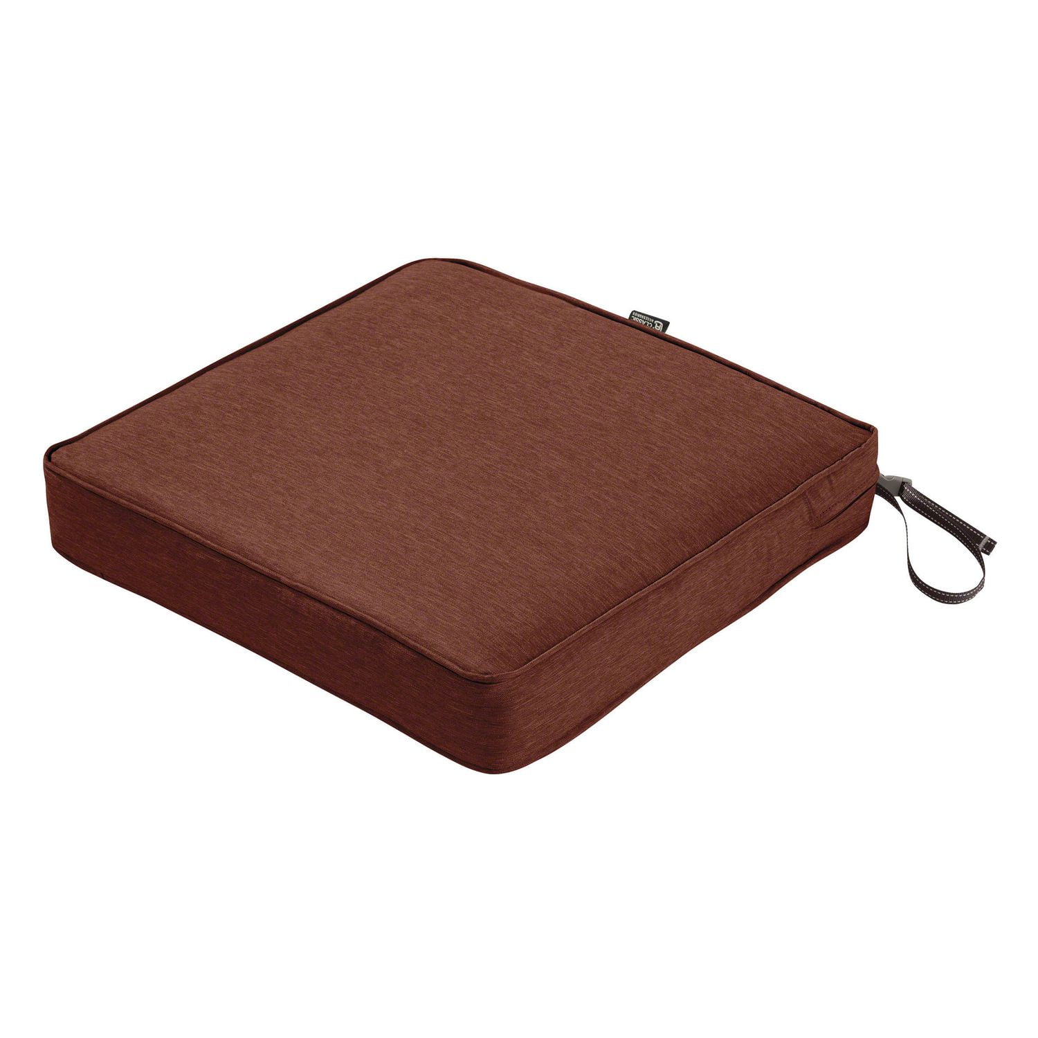 Classic Accessories Montlake FadeSafe Square Patio Dining Seat Cushion