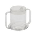 thumbnail image 1 of Drive Medical Clear Lifestyle Handle Cup, 1 of 2