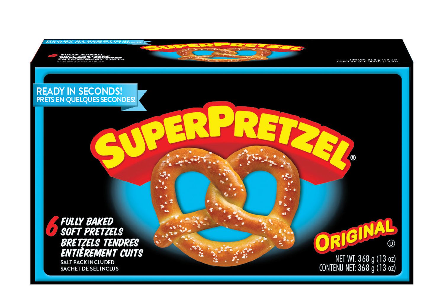SuperPretzels Superprezels Fully Baked Soft Pretzels Walmart Canada