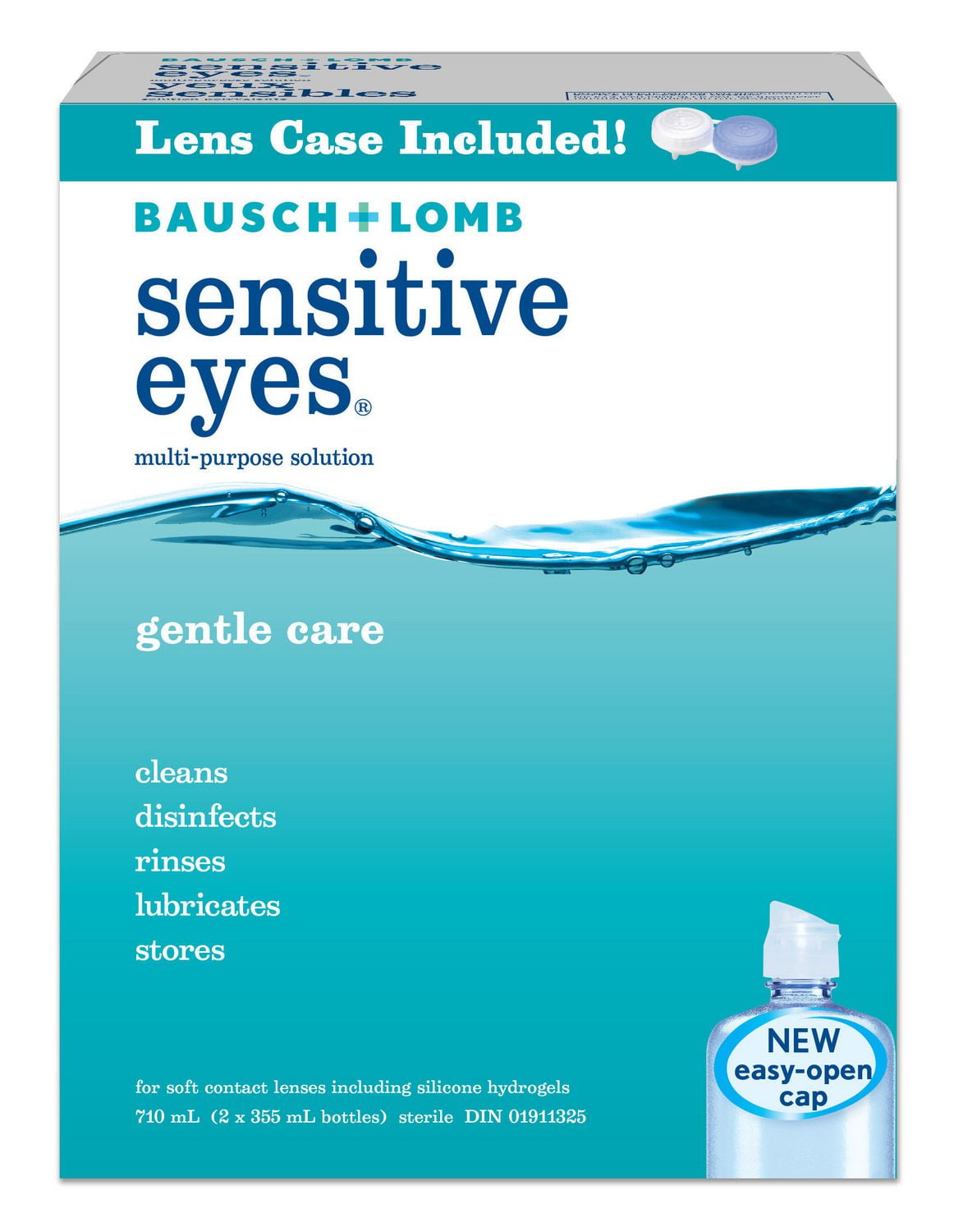 Bausch Lomb Sensitive Eyes Multi Purpose Contact Lens Solution