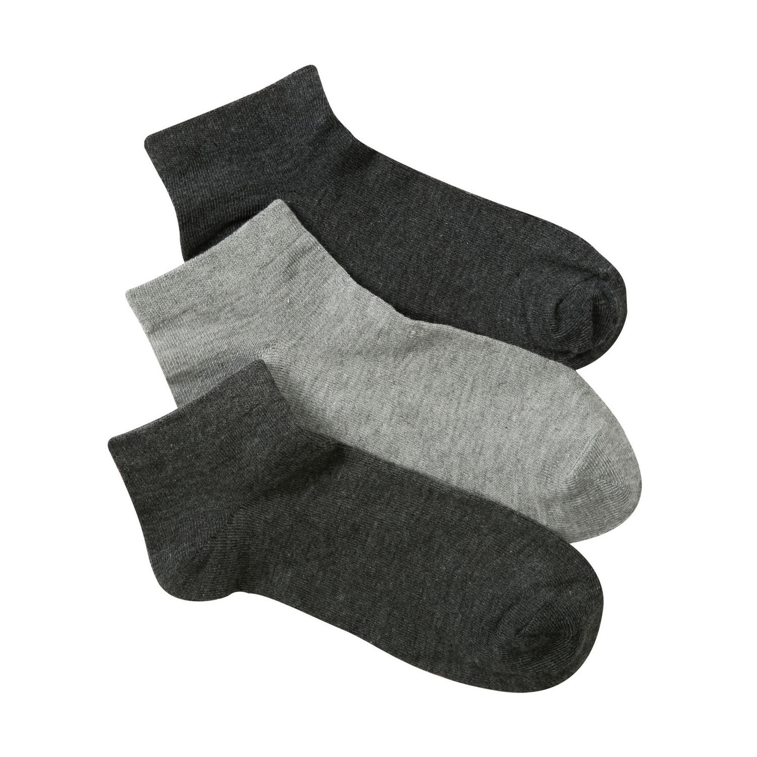 Socquettes courtes George pour femmes en paq. de 3 paires