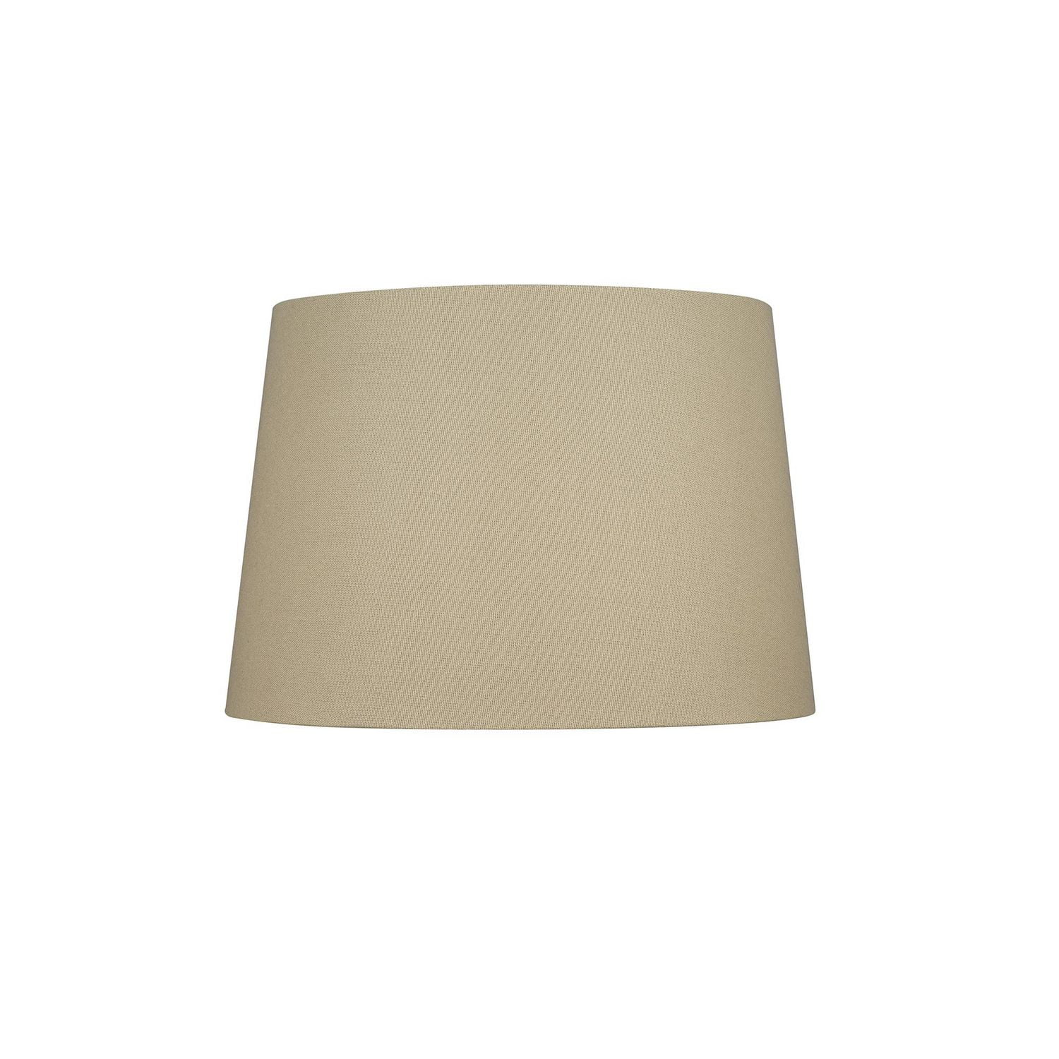 hometrends 13" Taupe Textured Tapered Drum Lamp Shade Walmart Canada