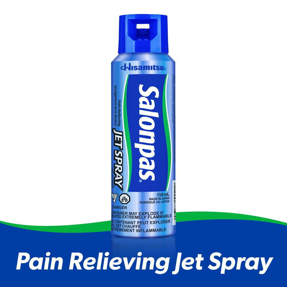 Salonpas soulagement de la douleur Jet Spray 118 ml