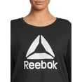 thumbnail image 4 of Reebok Women's Plus All Day Cropped Crew, Sizes 1X-4X, 4 of 5