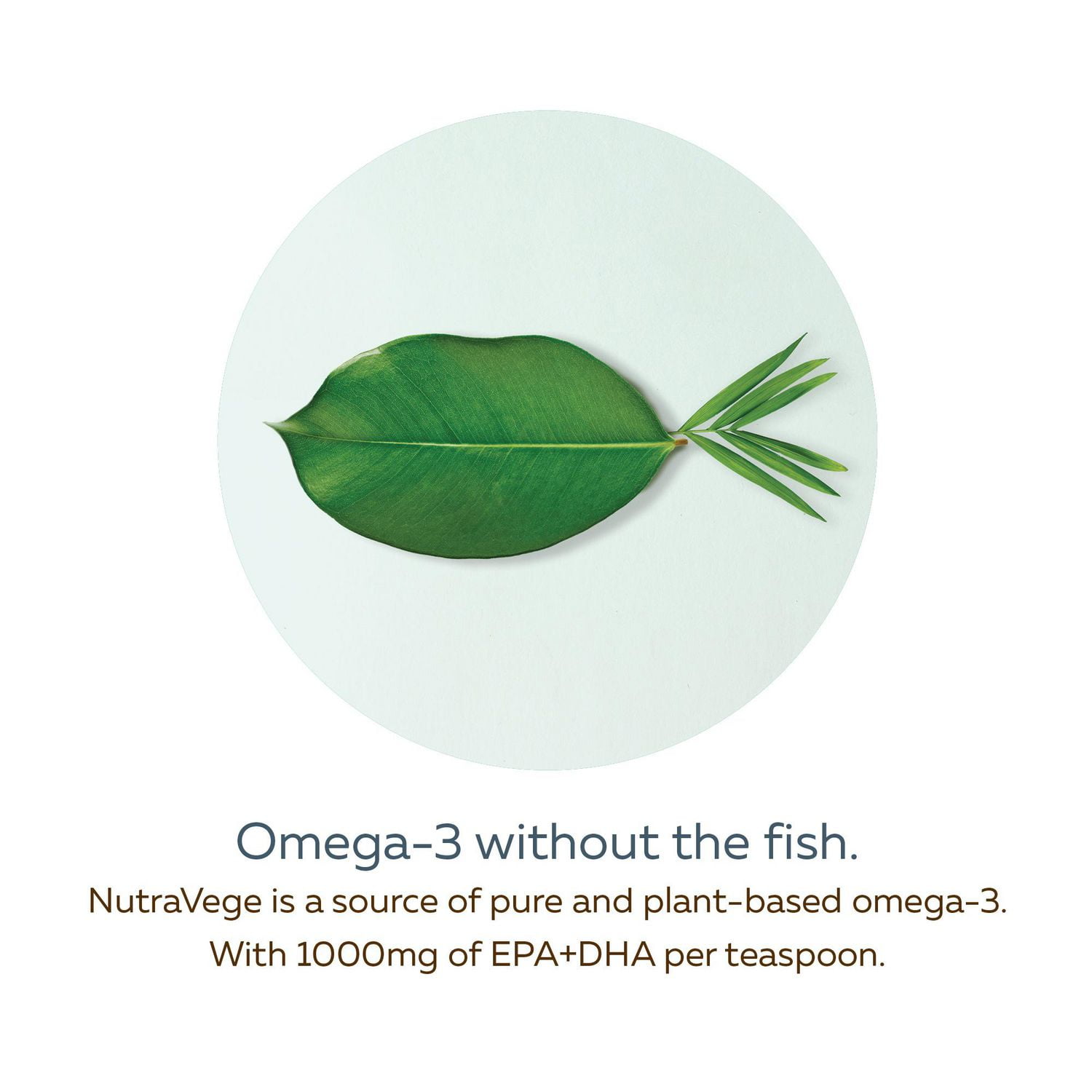 Liquide Omega-3 2x NutraVege de NutraSea à orange et canneberge