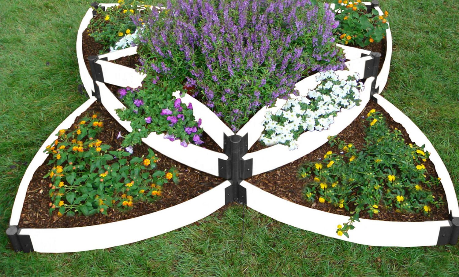 Classic White Raised Garden Bed Versailles Sunburst 8 X 24 Classic White Raised Garden Bed Versailles Sunburst 8 X 24 Canada