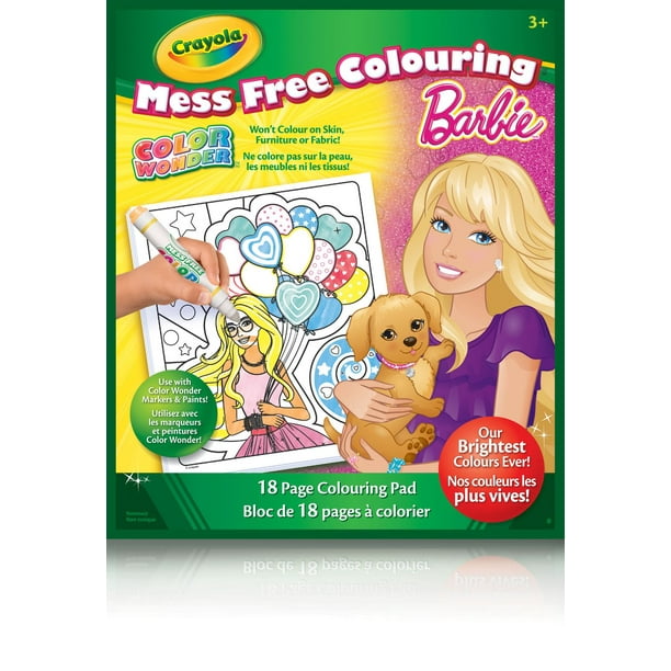 Crayola Cahier Color Wonder - Barbie