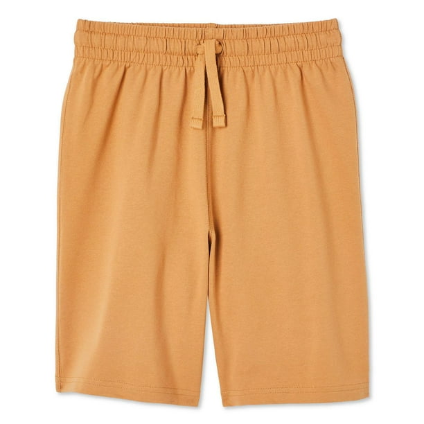 Short De Sport George Garçon – Taille 6-7 Ans, Noir, Coton Et Polyester, Sweat