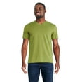 thumbnail image 1 of T-shirt extensible à encolure en V George pour hommes, 1 of 6