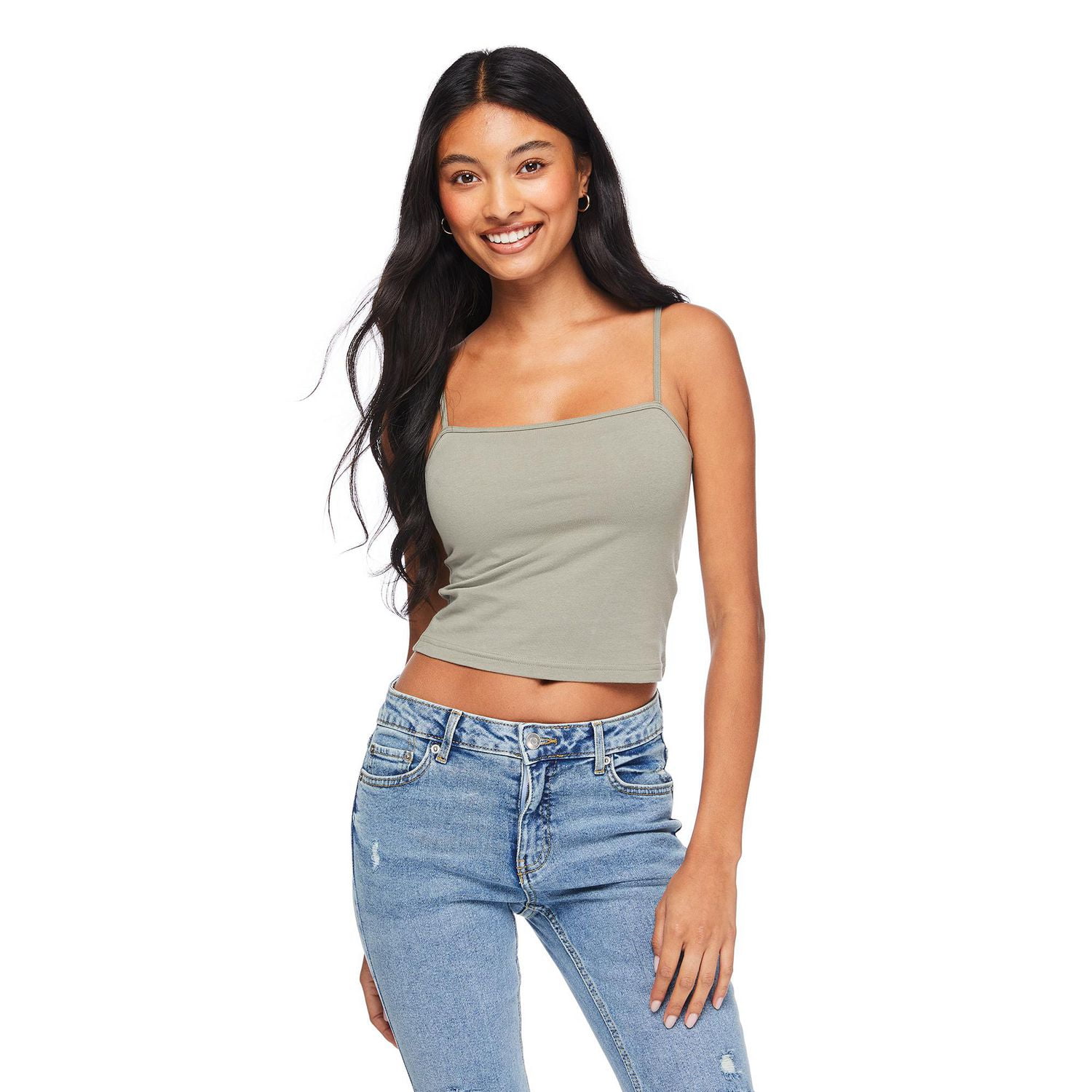 No Boundaries Women's Cropped Cami