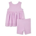 thumbnail image 2 of Ensemble 2 pièces avec short George pour bébés filles, 2 of 2
