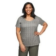 thumbnail image 1 of Iyla Women's Plus Crew Neckline Tee, 1 of 6