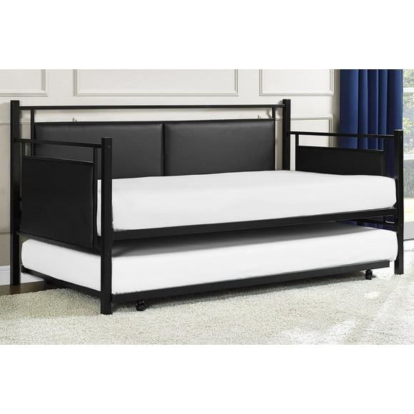 Astoria Metal and Upholstered Daybed and Trundle