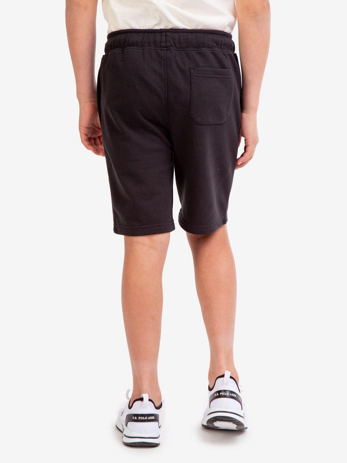 U.S. Polo Assn. Boy's Solid French Terry Short