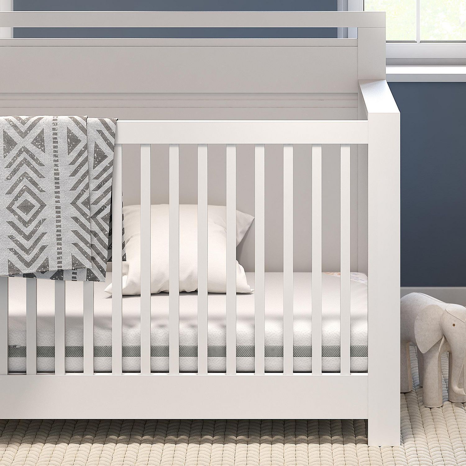 Signature Sleep 2in1 Baby Crib and Toddler Mattress Foam & Gel Memory