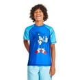 thumbnail image 1 of Sonic The Hedgehog Boys' Rash Guard, 1 of 3