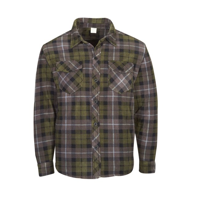 Veste à imprimé Workload pour hommes en molleton polaire