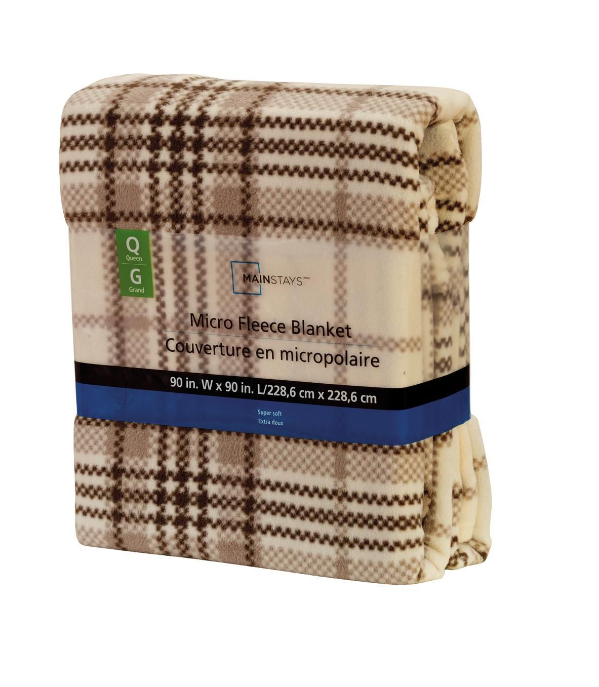 MAINSTAYS Microfleece Blanket Walmart Canada