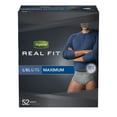 thumbnail image 1 of Depend Real Fit Incontinence Underwear for MEN, Maximum Absorbency, 1 of 5
