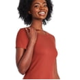 thumbnail image 2 of George Women's Rib Tee, 2 of 6