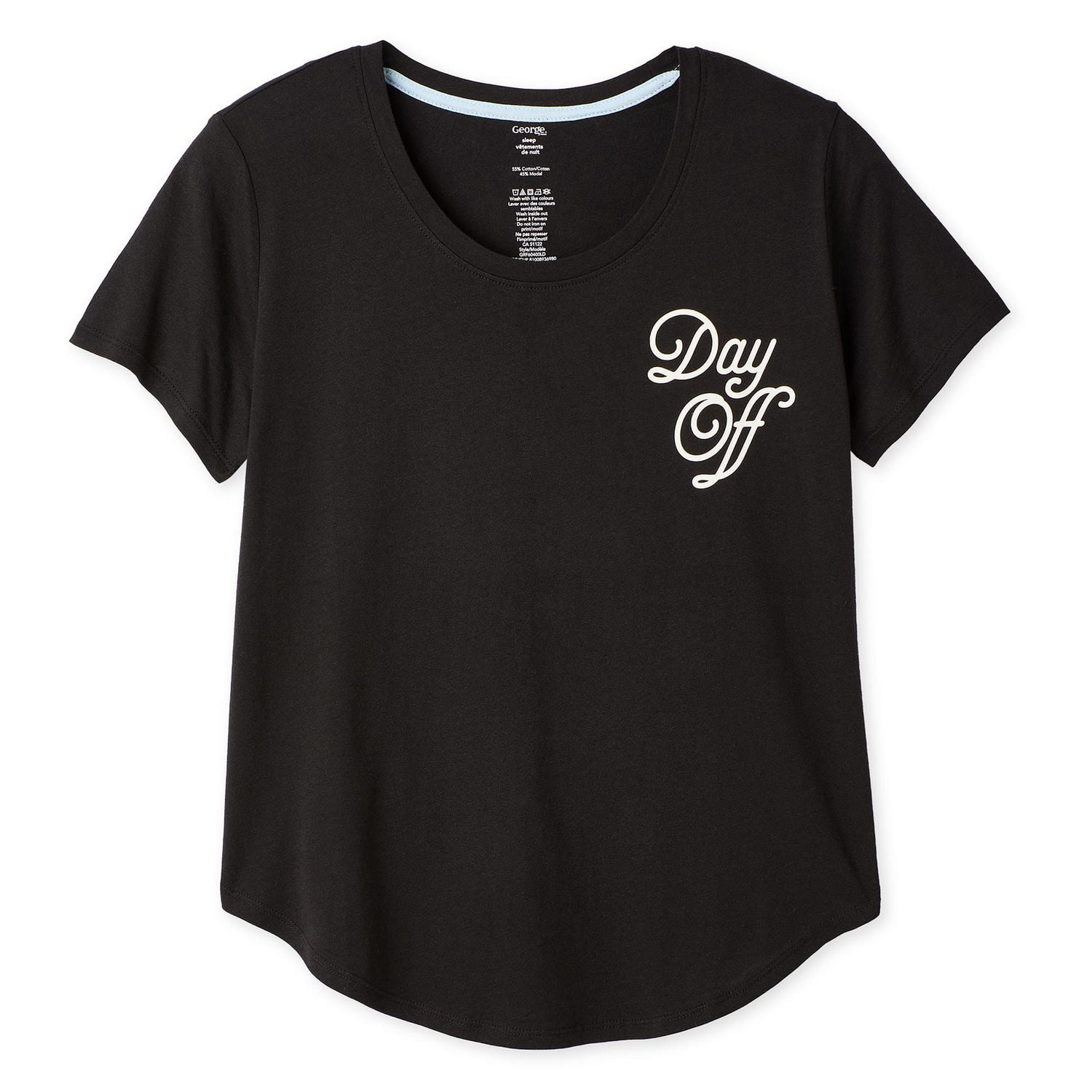 George Women's Scoop-Neck Sleep T-Shirt