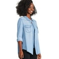 thumbnail image 2 of George Women's Denim Shirt, 2 of 6