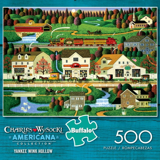 Buffalo Games Americana Le puzzle Yankee Wink Hollow en 500 pièces