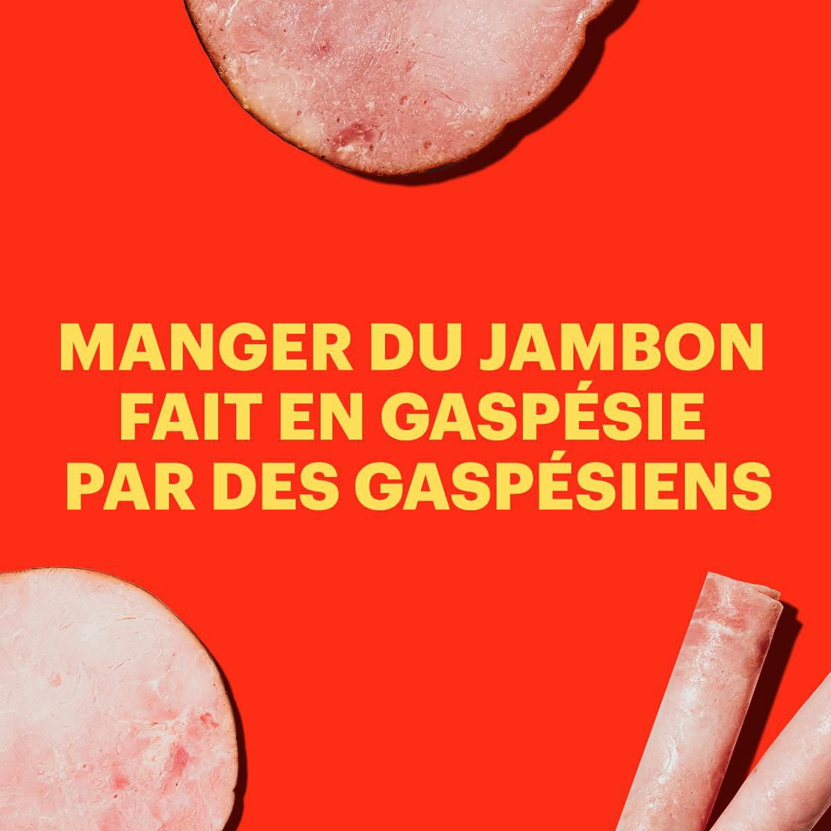 Gaspésien Sliced Cooked Ham 200g, 200g