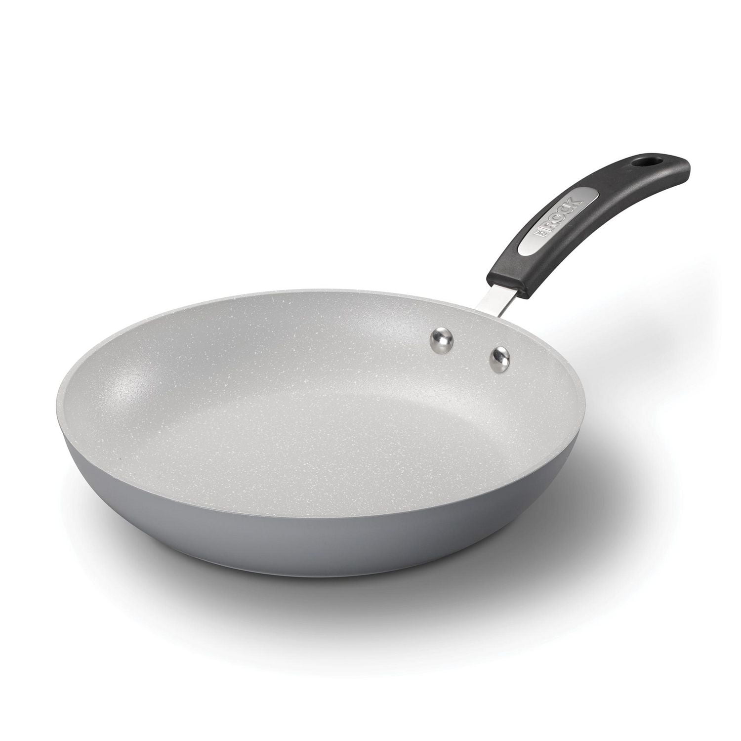 Starfrit® 030202-004-0000 - The Rock™ Stainless Steel 12 Induction Fry Pan  with Stainless Steel Handle 