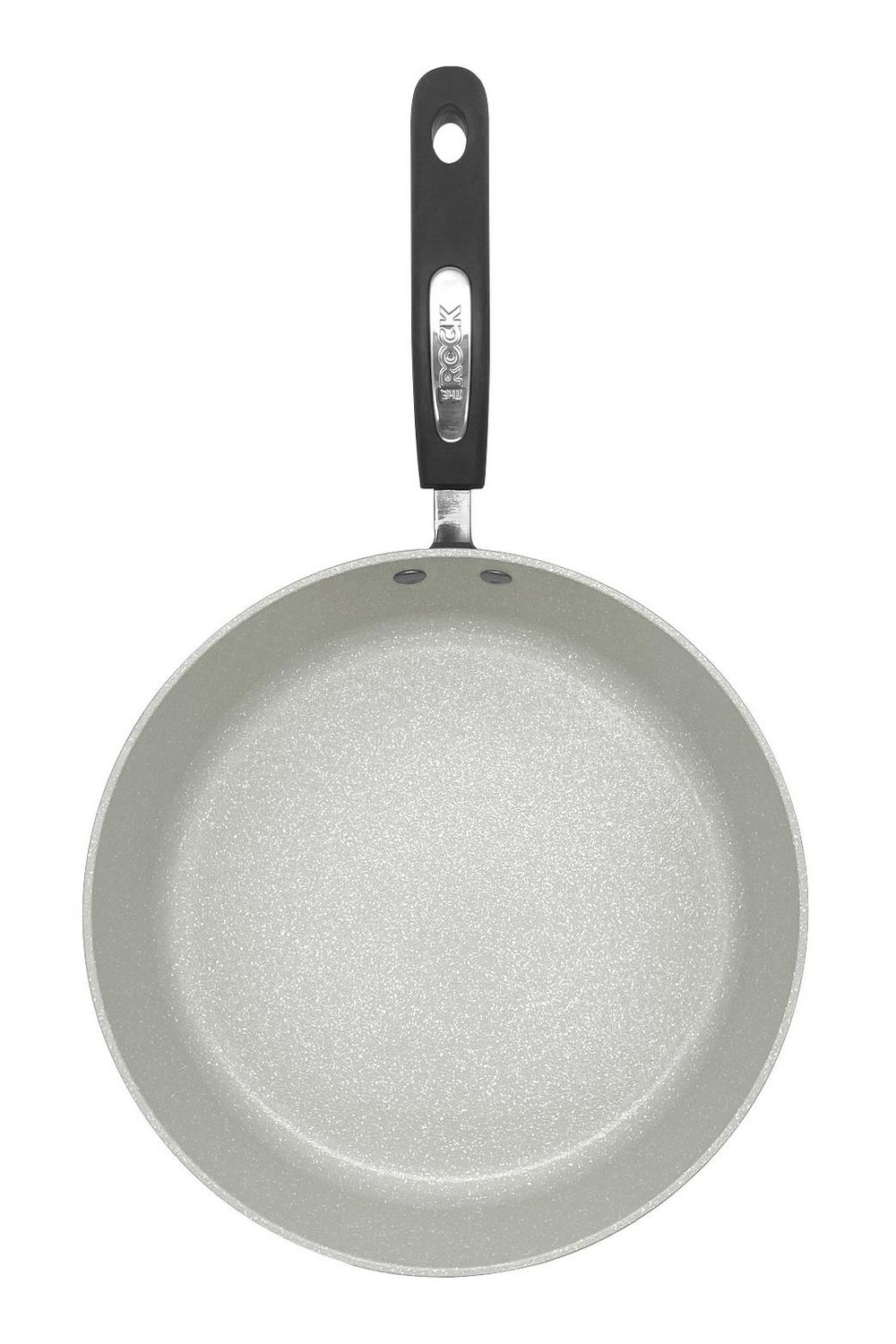 Starfrit® 030202-004-0000 - The Rock™ Stainless Steel 12 Induction Fry Pan  with Stainless Steel Handle 