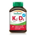 thumbnail image 1 of Jamieson Comprimés de Vitamine K2 120 mcg + D3 1000 IU, 1 of 5