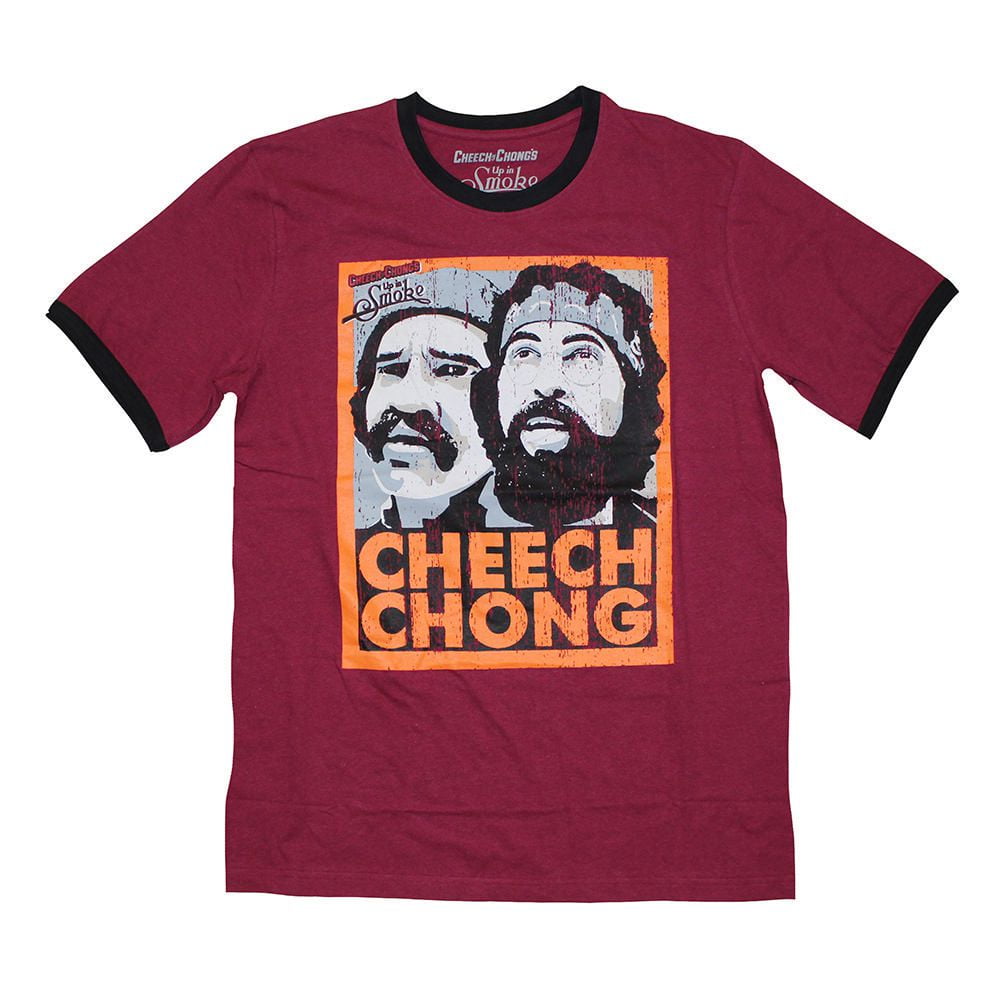 Cheech & Chong Mens' short Sleeve Ringer T-Shirt | Walmart Canada